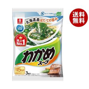 理研ビタミン わかめスープ 3袋入 (5.3g×3袋)×10袋入×(2ケース)｜ 送料無料｜misonoya