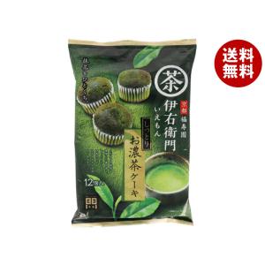 モントワール 伊右衛門 お濃茶ケーキ 12個×12袋入｜ 送料無料｜MISONOYA ヤフー店