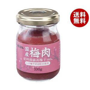 磯じまん 国産梅肉 100g瓶×12(6×2)個入×(2ケース)｜ 送料無料 一般食品 瓶 ごはんのおとも 梅肉の裏ごし 梅ペースト｜misonoya