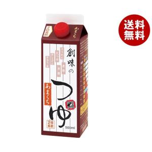 創味食品 創味のつゆ あまくち 500ml紙パック×6本入｜ 送料無料 一般食品 調味料 つゆ 希釈用 めんつゆ 500ml紙パック｜misonoya