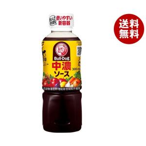 ブルドックソース 中濃ソ−ス 300mlペットボトル×10個入×(2ケース)｜ 送料無料｜misonoya