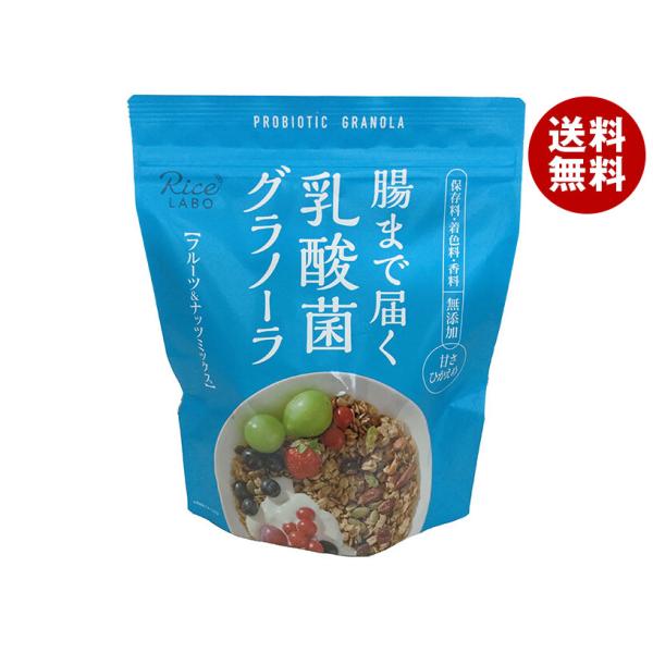 [爆買 お中元] 幸福米穀 腸まで届く乳酸菌グラノーラ 250g×15袋入×(2ケース)｜ 送料無料