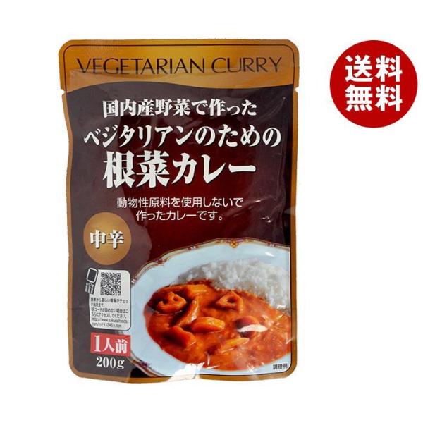 桜井食品 ベジタリアンのための根菜カレー 200g×20袋入｜ 送料無料