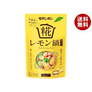 モランボン 糀レモン鍋用スープ 750g×10袋入｜ 送料無料