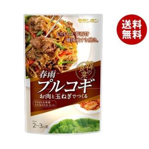 モランボン 韓の食菜 春雨プルコギ 140g×10袋入×(2ケース)｜ 送料無料 そうざい 惣菜 調味料 はるさめ 韓国料理｜misonoya