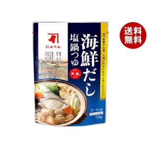 にんべん 海鮮だし 塩鍋つゆ 750gパウチ×12袋入｜ 送料無料｜misonoya