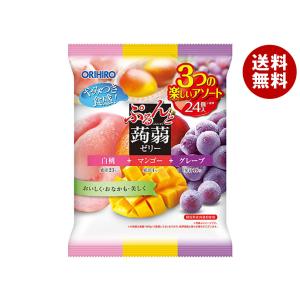 ORIHIRO（オリヒロ） ぷるんと蒟蒻ゼリー ピーチ 130gパウチ×48本入×(2 