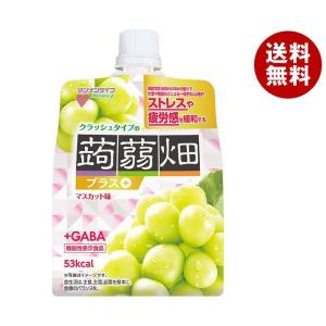 マンナンライフ クラッシュタイプの蒟蒻畑プラスマスカット味 150gパウチ×30本入｜ 送料無料｜misonoya