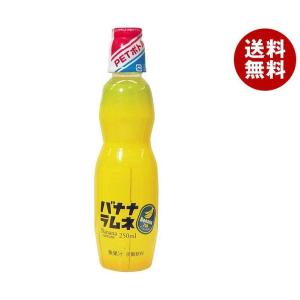 木村飲料 バナナラムネ 250mlペットボトル×30本入｜ 送料無料 炭酸飲料 ラムネ PET｜misonoya