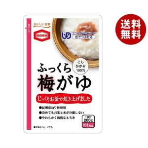 亀田製菓 ふっくら梅がゆ 200gパウチ×24袋入×(2ケース)｜ 送料無料 レトルト食品 おかゆ うめ ご飯 お粥｜misonoya