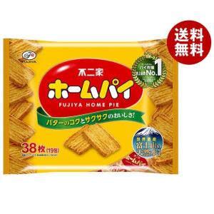 不二家 ホームパイ 38枚(19包)×16袋入｜ 送料無料 お菓子 洋菓子 焼き菓子 パイ 袋｜misonoya