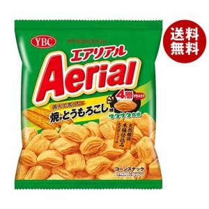 【送料無料・メーカー/問屋直送品・代引不可】ヤマザキビスケット エアリアル 焼きとうもろこし味 65g×10袋入｜ お菓子 Aerial スナック菓子｜misonoya