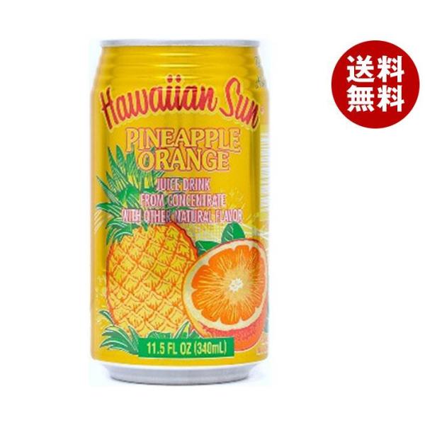 リードオフジャパン パイナップル・オレンジ・ネクター 340ml缶×24本入｜ 送料無料
