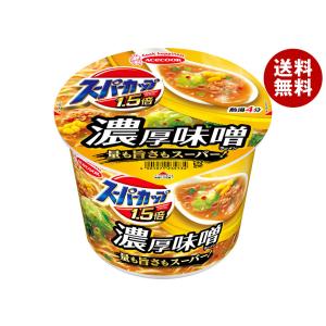 エースコック スーパーカップ1.5倍 みそラーメン 129g×...