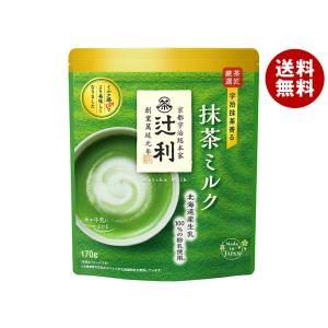 片岡物産 辻利 抹茶ミルク お濃い茶仕立て 150g×12袋入×(2ケース