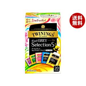 片岡物産 トワイニング アールグレイ セレクション ファイブ 2.0〜2.1g×20袋×24個入｜ 送料無料 紅茶 TWININGS ティーバッグ インスタント 紅茶｜misonoya