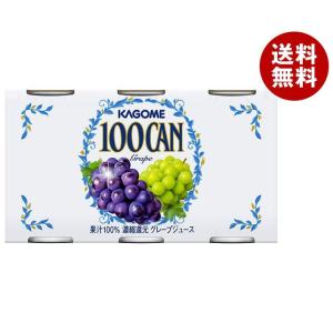 カゴメ 100CAN グレープジュース 160g缶×30本入｜ 送料無料｜misonoya