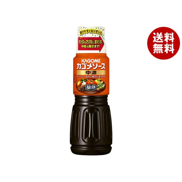 カゴメ 醸熟ソース 中濃 500ml×20本入｜ 送料無料