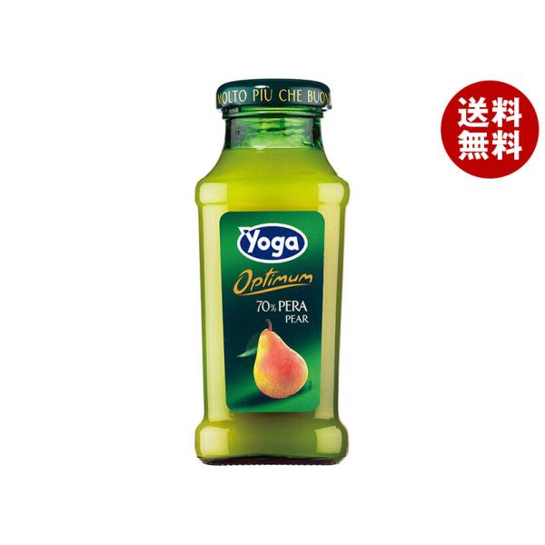 モンテ物産 ヨーガ スッコ・ディ・ペーラ(洋なし) 200ml瓶×24本入｜ 送料無料