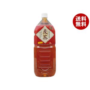 富永貿易 神戸茶房　麦茶 2Lペットボトル×6本入｜ 送料無料｜misonoya