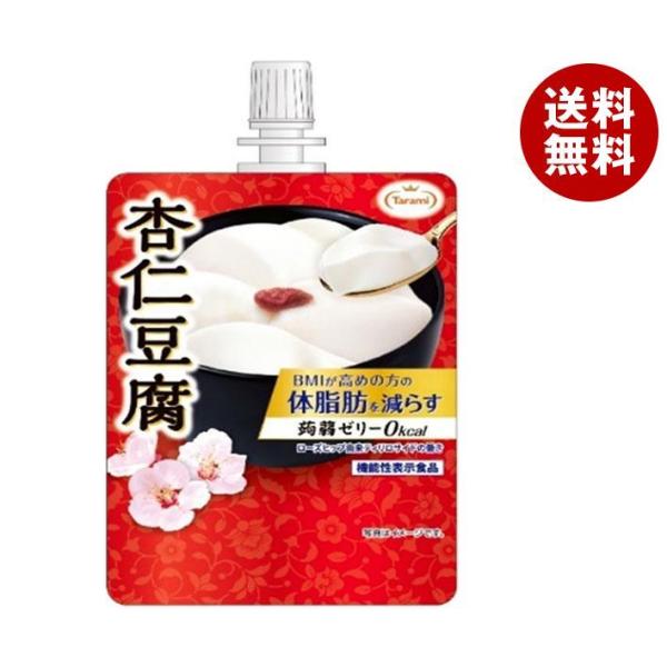 たらみ Tarami 体脂肪を減らす蒟蒻ゼリー0kcal 杏仁豆腐 150gパウチ×30本入｜ 送料...