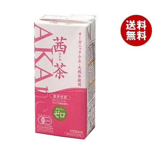 遠藤製餡 茜茶 1L紙パック×6本入×(2ケース)｜ 送料無料 茶飲料 健康茶 無糖 ノンカロリー ...