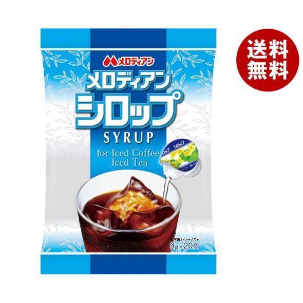 メロディアン メロディアンシロップ20P 9g×20個×20袋入×(2ケース)｜ 送料無料