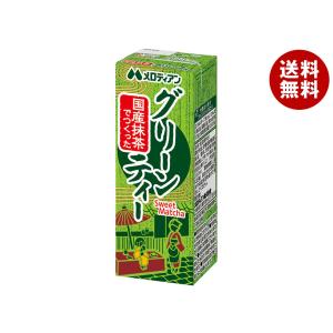 メロディアン グリーンティー 200ml紙パック×24本入｜ 送料無料｜MISONOYA ヤフー店