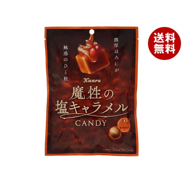 カンロ 魔性の塩キャラメルキャンディ 65g×6袋入｜ 送料無料