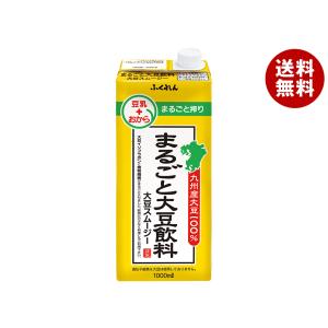 ふくれん まるごと大豆飲料 大豆スムージー 1000ml紙パック×12(6×2)本入×(2ケース)｜ 送料無料