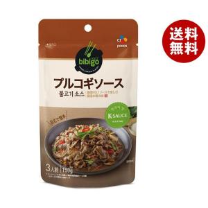 CJジャパン bibigo(ビビゴ)　プルコギソース 150g×10袋入×(2ケース)｜ 送料無料 調味料 韓国 韓国調味料 プルコギ bibigo ビビゴ