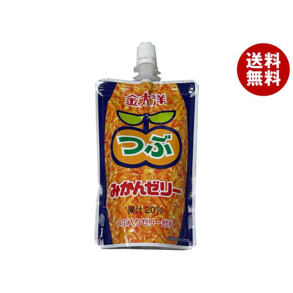 太洋食品 金太洋つぶみかんゼリー 150gパウチ×24本入｜ 送料無料