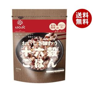 はくばく おいしさ味わう十六穀ごはん 500g×6袋入｜ 送料無料 雑穀米 ご飯 ごはん 十六穀米 穀物 米 栄養 炊飯用｜misonoya