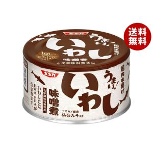 SSK うまい!いわし 味噌煮 150g缶×24個入×(2ケース)｜ 送料無料｜misonoya