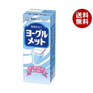 雪印メグミルク ヨーグルメット 200ml紙パック×24(12×2)本入｜ 送料無料｜misonoya