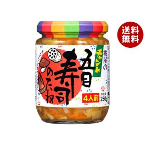 桃屋 チャント五目寿司のたね 250g瓶×6個入×(2ケース)｜ 送料無料 一般食品 すしの素 素 ビン｜misonoya