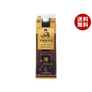 丸福珈琲店 昭和九年伝承 アイスコーヒー 甘さひかえめ 1000ml紙パック×6本入×