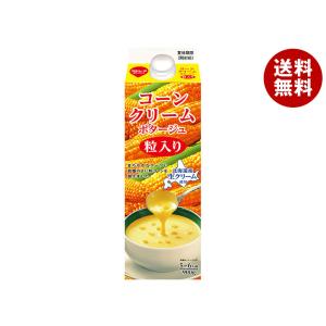 スジャータ コーンクリームポタージュ 粒入り 900g紙パック×6本入