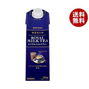 守山乳業 喫茶店の味 ロイヤルミルクティー 1000g紙パック×6本入×(2ケース)｜ 送料無料 紅茶 ミルクティー 1l 1L 紙パック｜misonoya