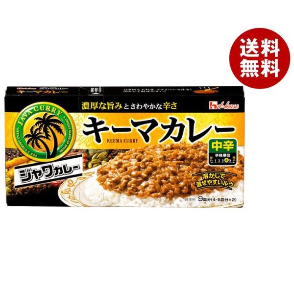 ハウス食品 ジャワカレー キーマカレー 中辛 176g×10個入×(2ケース)｜ 送料無料 カレー ...