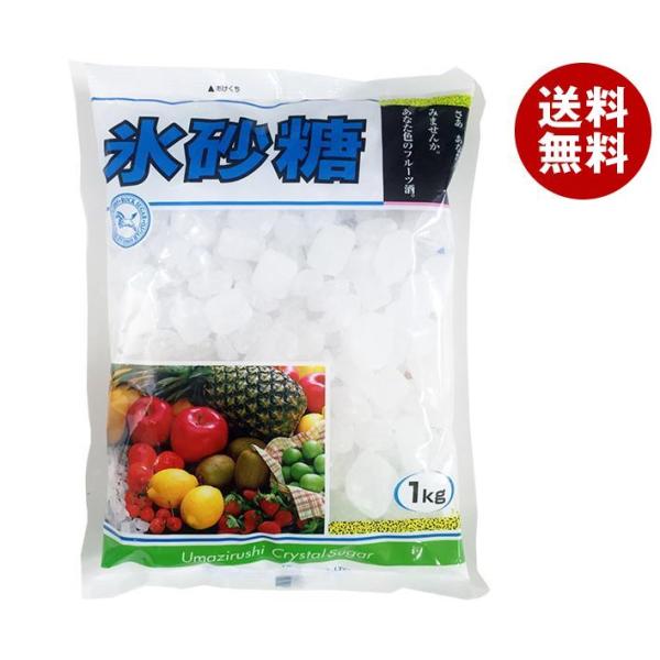 中日本氷糖 馬印 氷砂糖クリスタル 1kg×10袋入｜ 送料無料