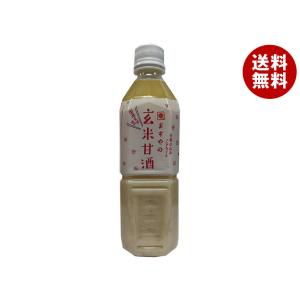ますやみそ 生糀仕込み ますやの甘酒 500ml ペットボトル 24本 (12本入