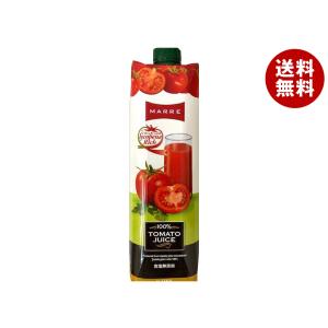 アルプス　無添加　100%トマトジュース　1000ml✖️12本　3ケースセット バハール マルレ 100％トマトジュース(無塩) 1L 紙パック 12本入