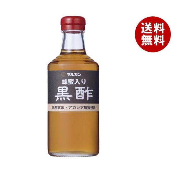 マルカン酢 蜂蜜入り黒酢 500ml瓶×12本入｜ 送料無料