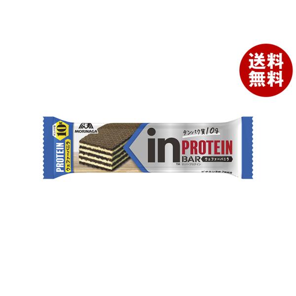 森永製菓 inバー プロテイン バニラ ×12本入×(2ケース)｜ 送料無料