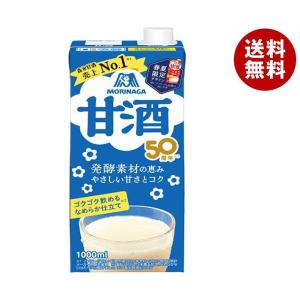 森永製菓 甘酒 1000ml紙パック×12(6×2)本入｜ 送料無料｜misonoya