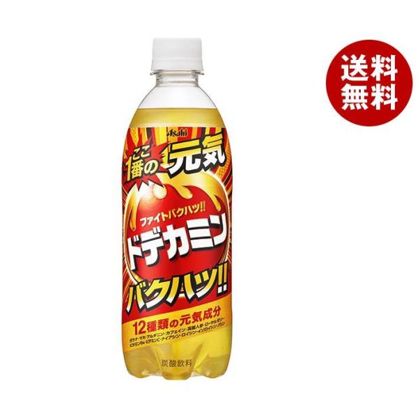 アサヒ飲料 ドデカミン 500mlペットボトル×24本入×(2ケース)｜ 送料無料