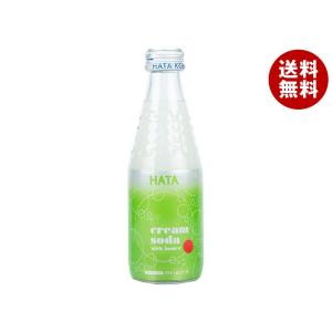 ハタ鉱泉 クリームソーダ 180ml瓶×30本入｜ 送料無料