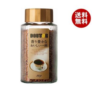 ドトールコーヒー 香り豊かなおいしい一杯 80g瓶×12本入｜ 送料無料 嗜好品 インスタントコーヒー 珈琲 瓶｜misonoya