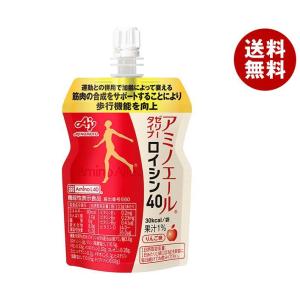 味の素 アミノエールゼリー ロイシン40【機能性表示食品】 103gパウチ×30本入｜ 送料無料 ゼリー飲料 スポーツ りんご｜misonoya